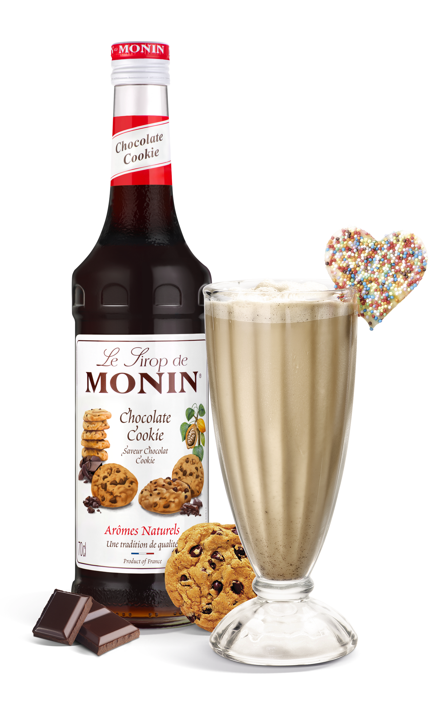 Le Sirop de MONIN Chocolate Cookie