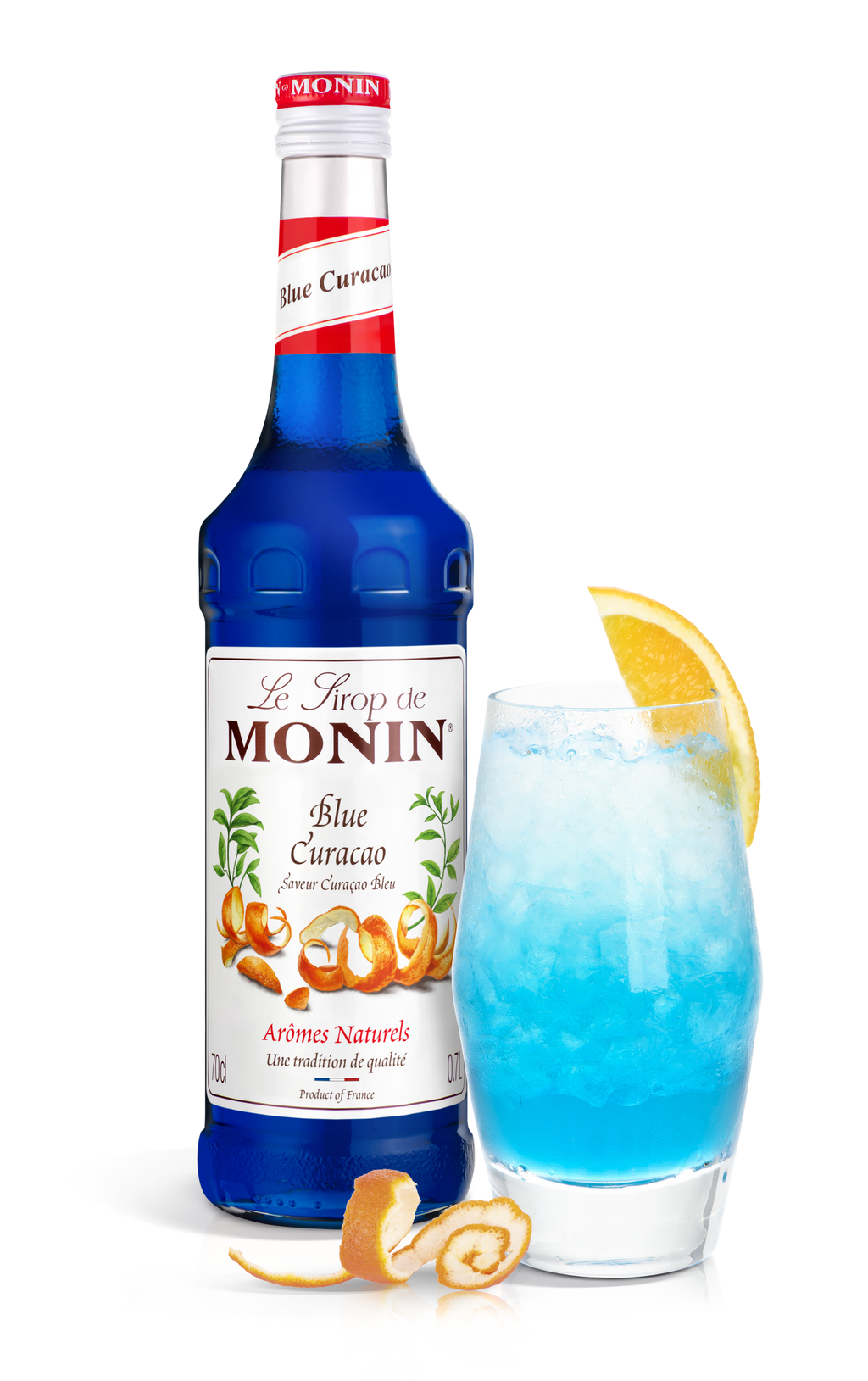 Le Sirop de MONIN Blue Curacao