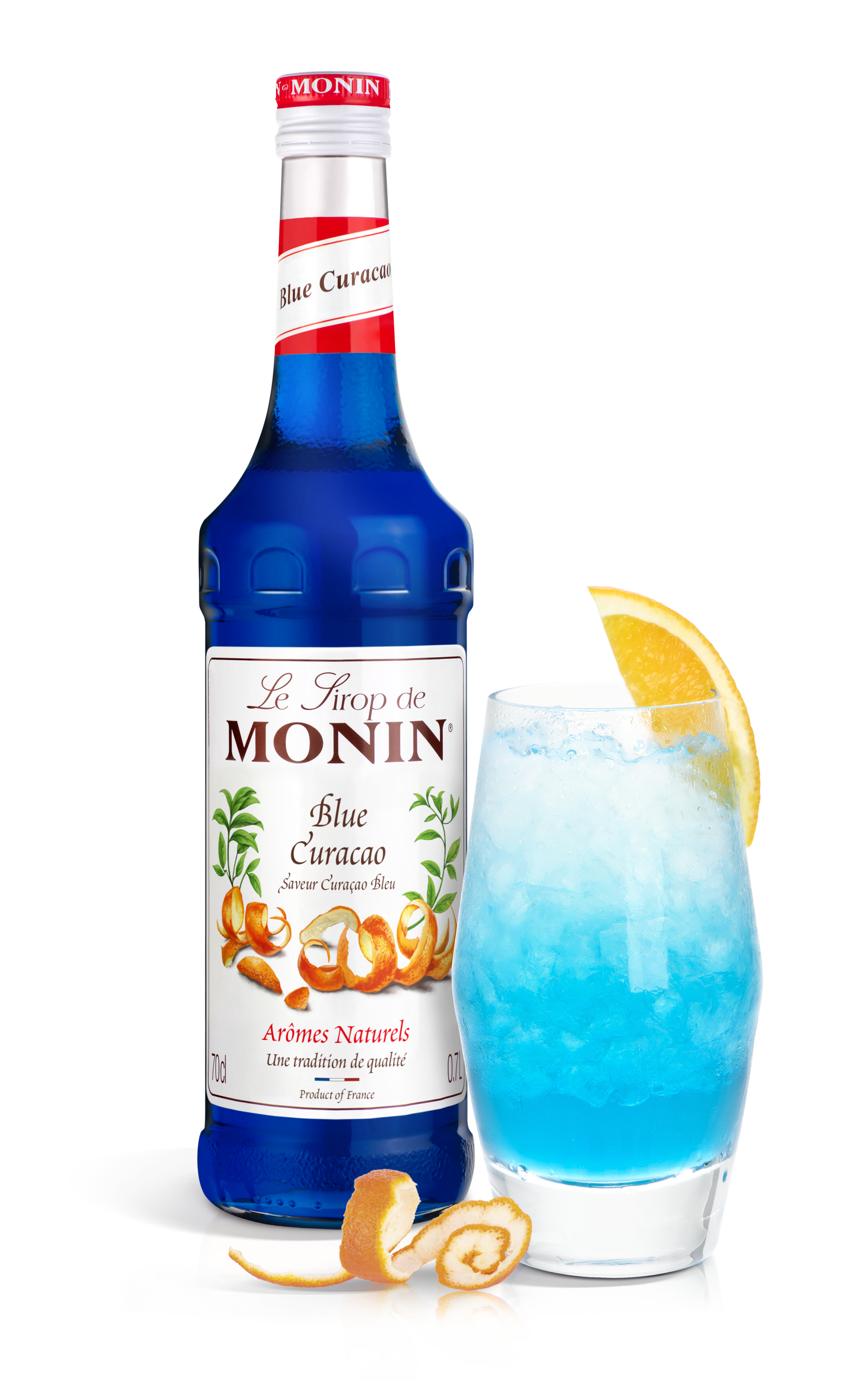 Le Sirop de MONIN Blue Curacao