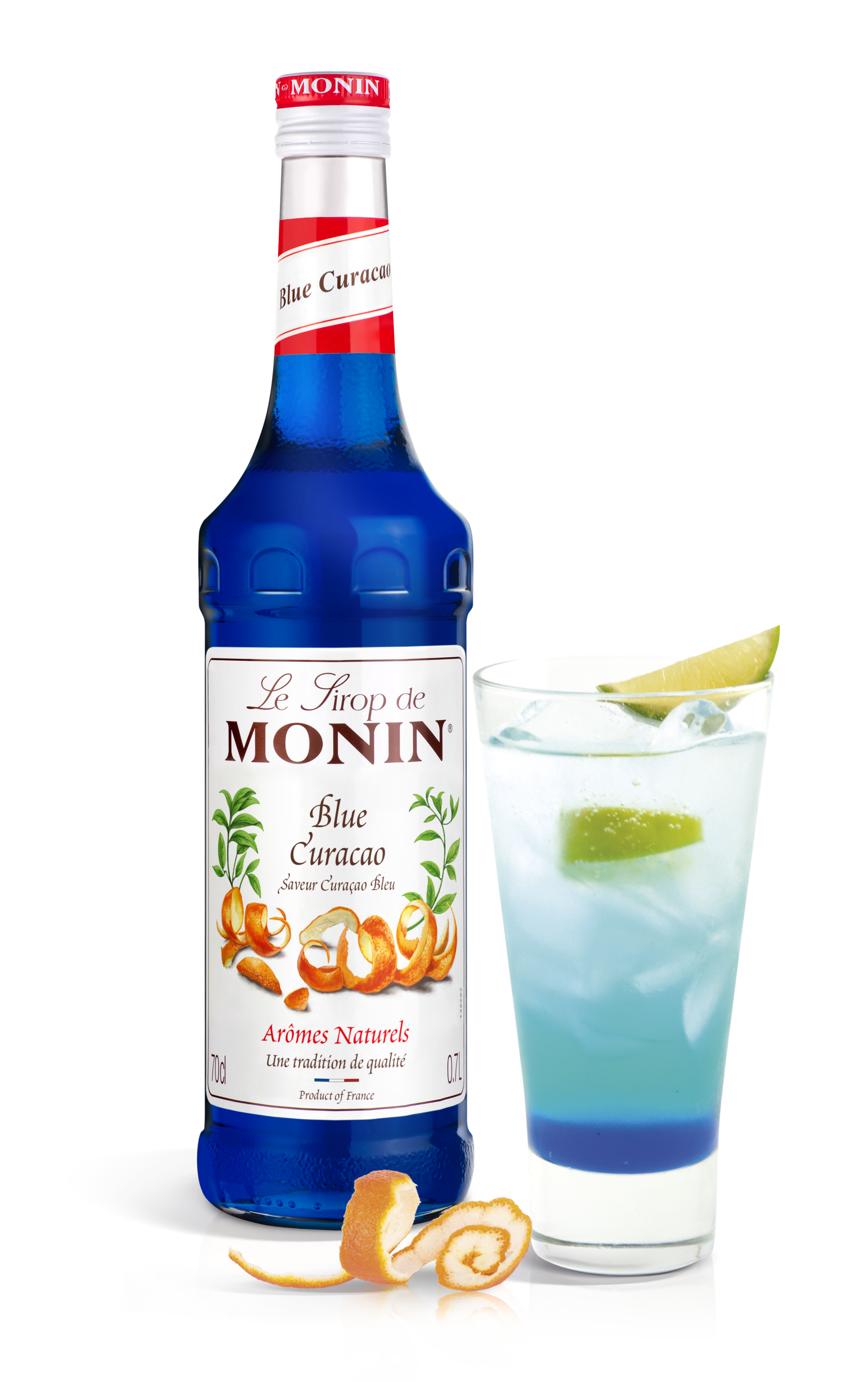 Le Sirop de MONIN Blue Curacao