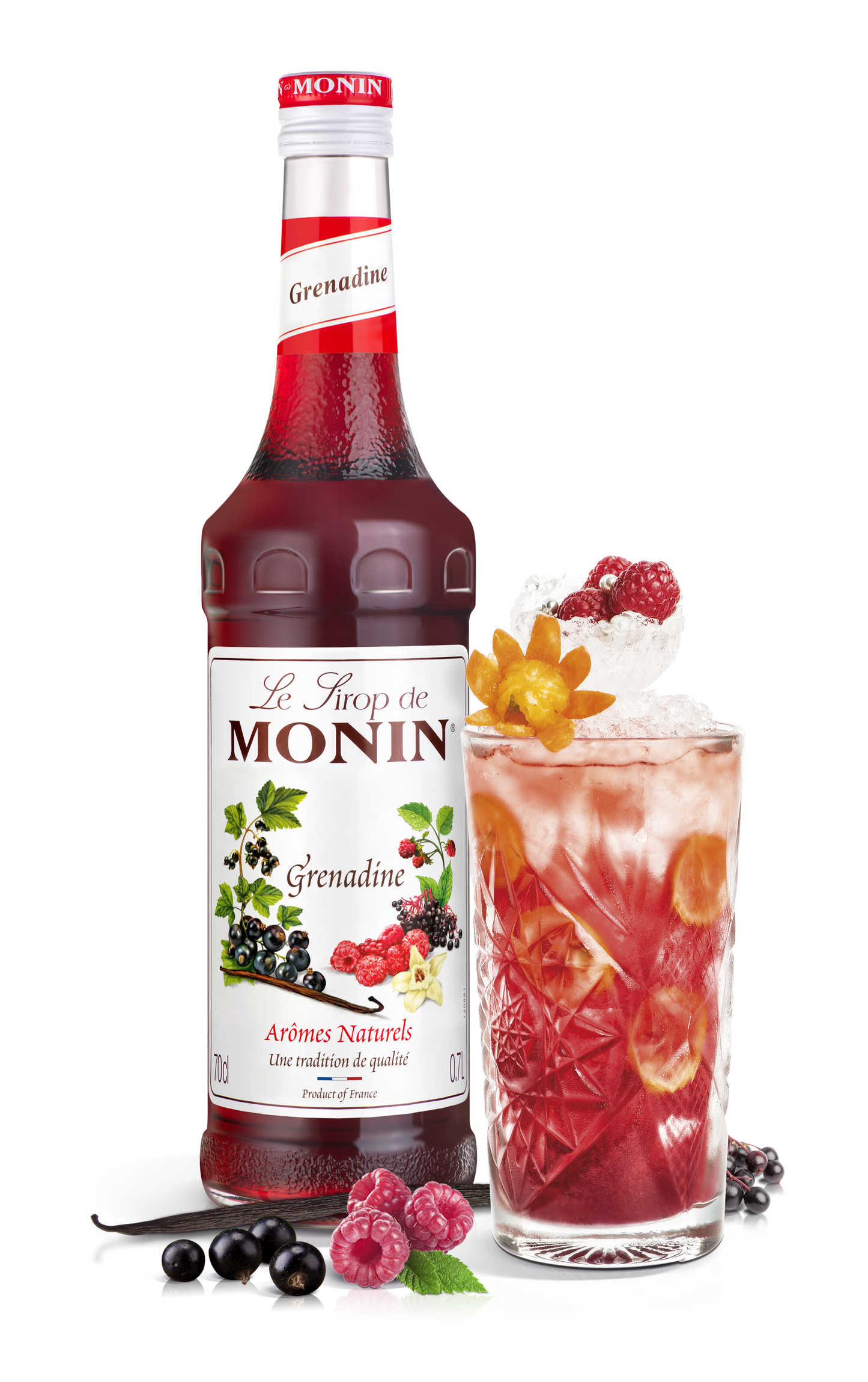 Le Sirop de MONIN Grenadine