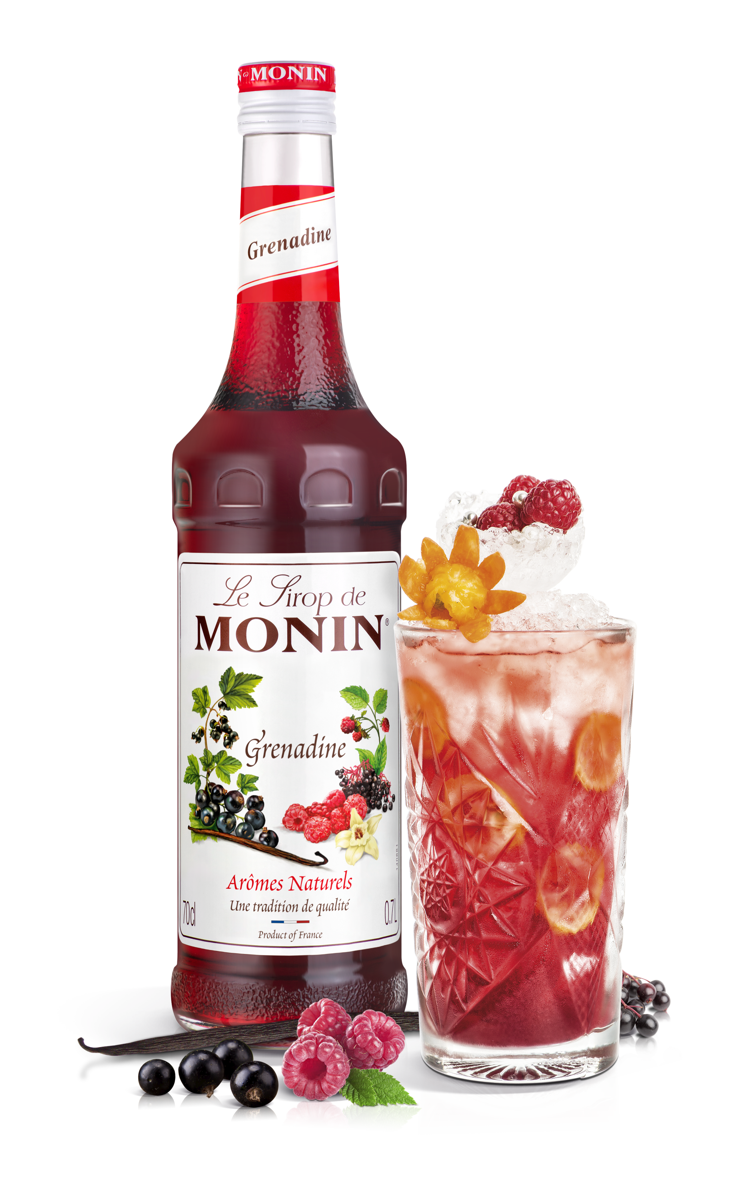 Le Sirop de MONIN Grenadine