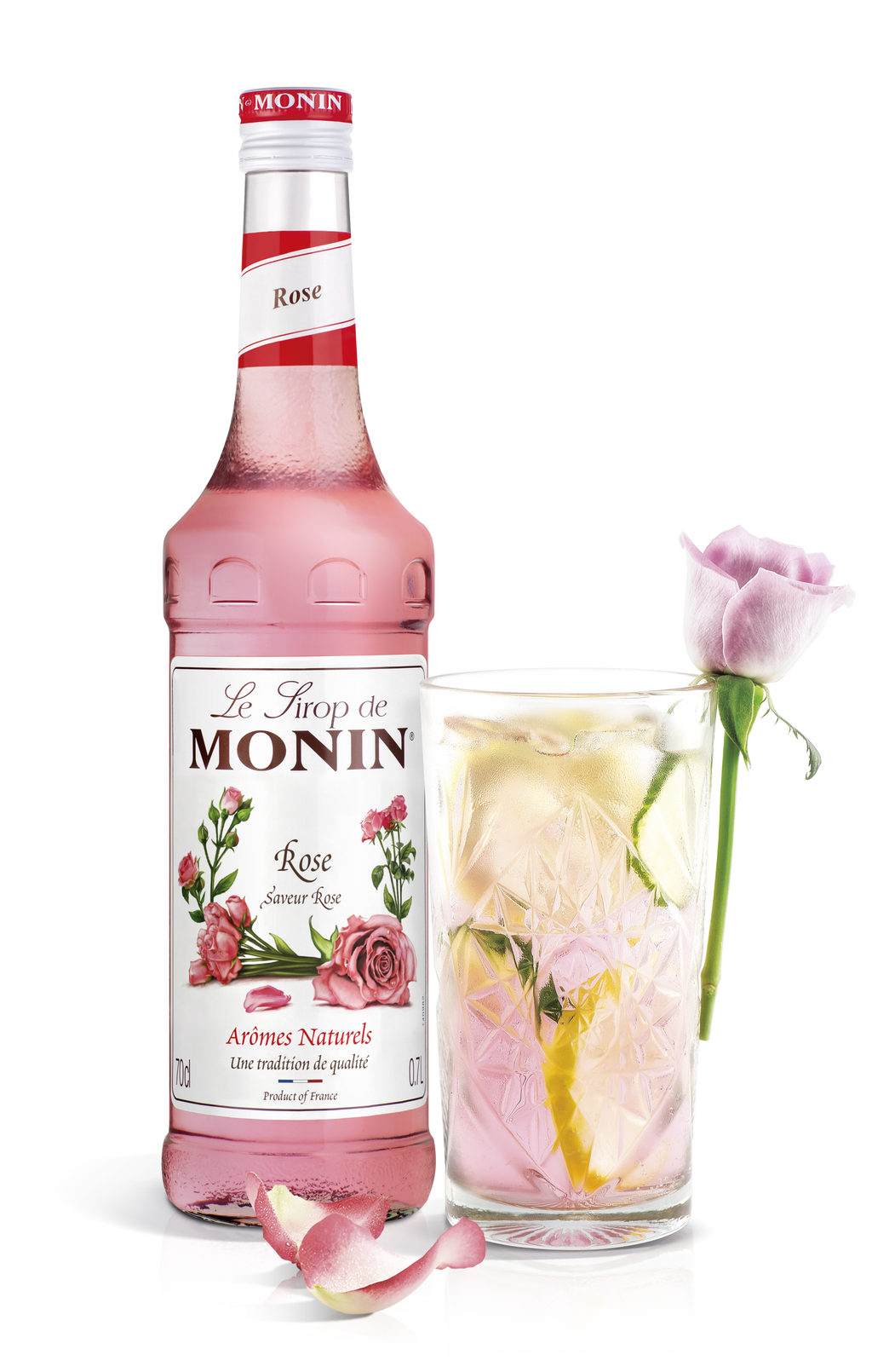 Le Sirop de MONIN Rose