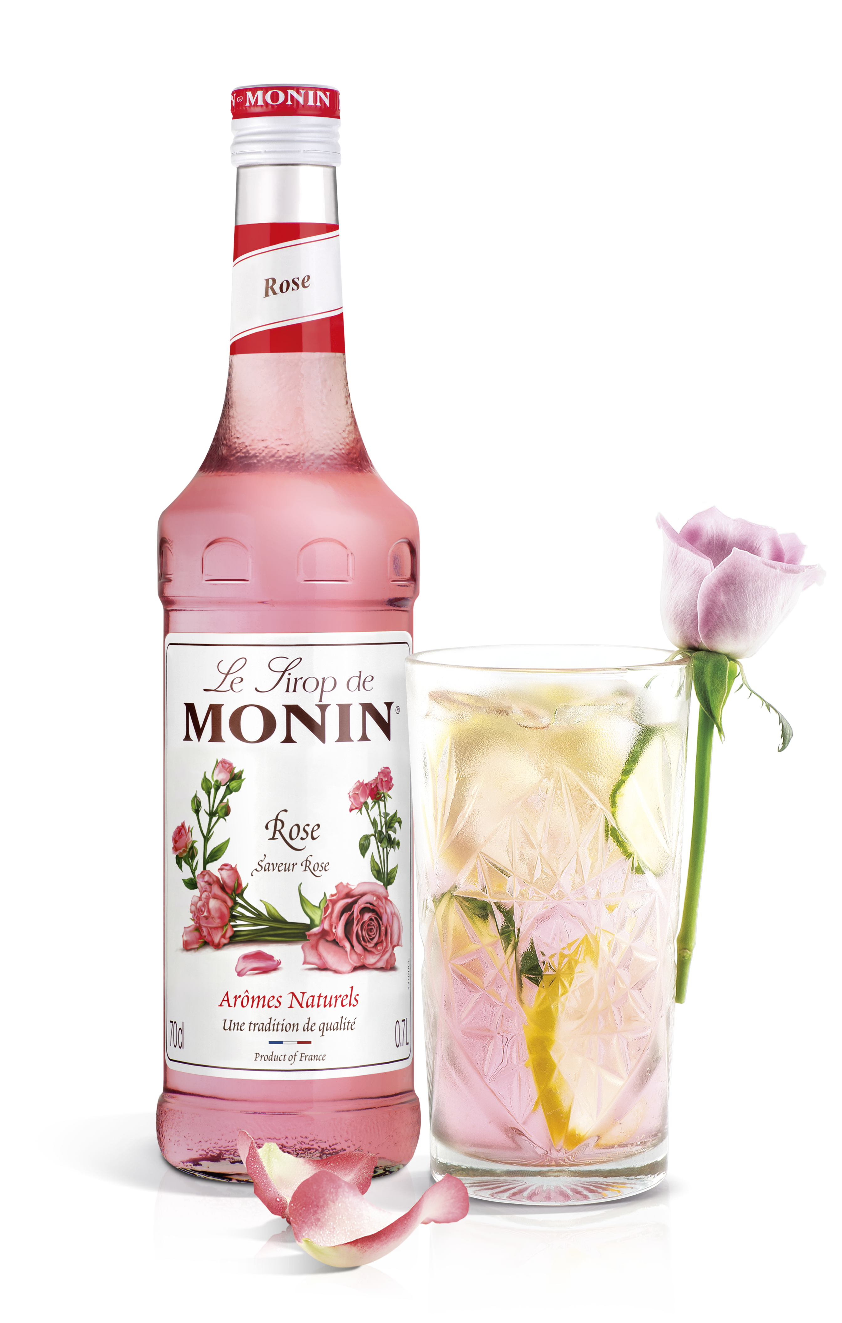Le Sirop de MONIN Rose