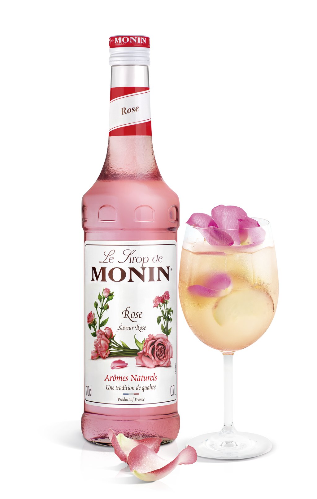 Le Sirop de MONIN Rose