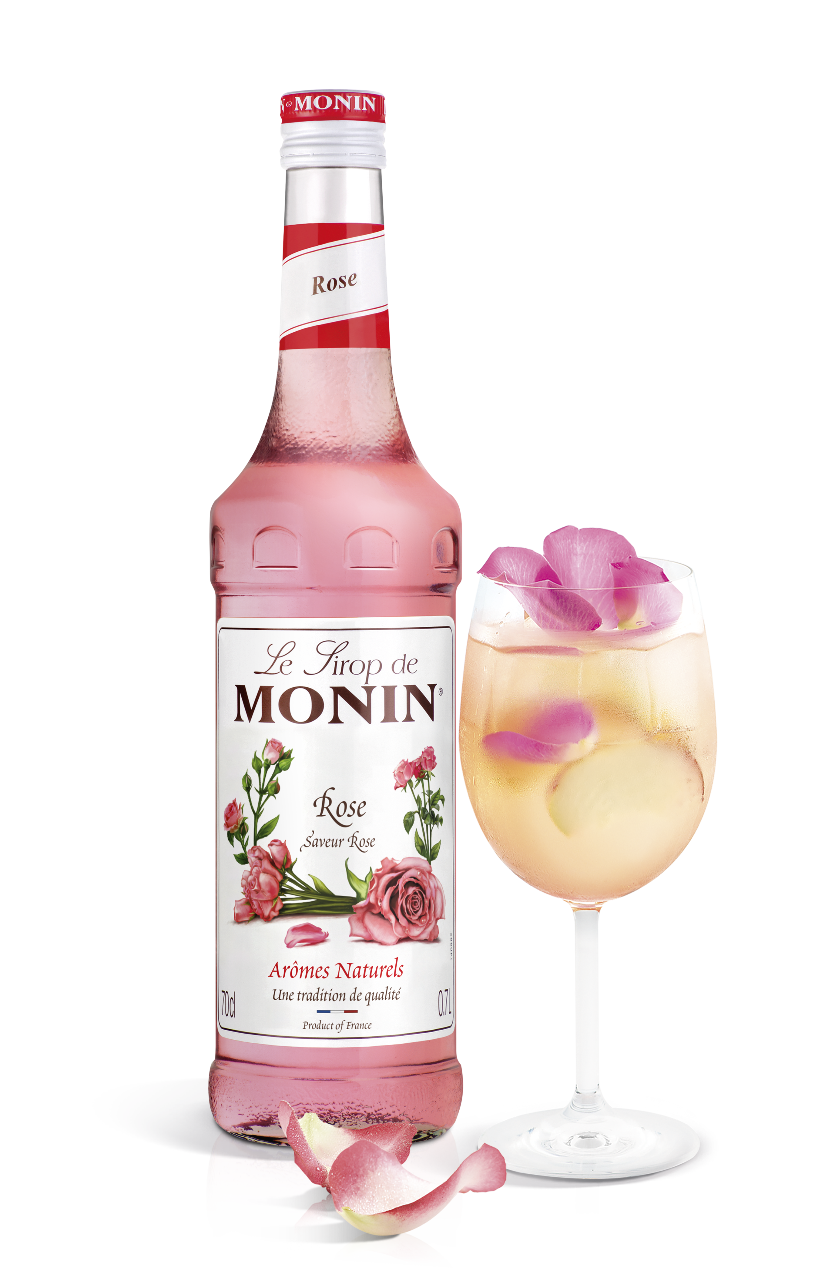 Le Sirop de MONIN Rose