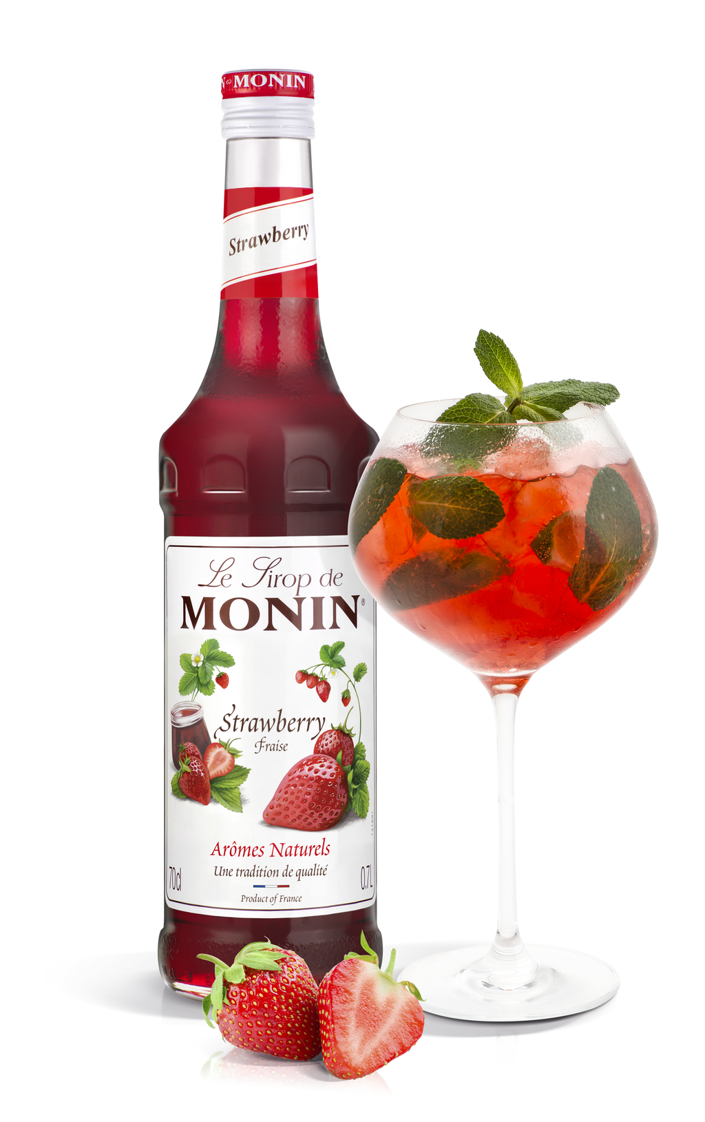 Le Sirop de MONIN Strawberry