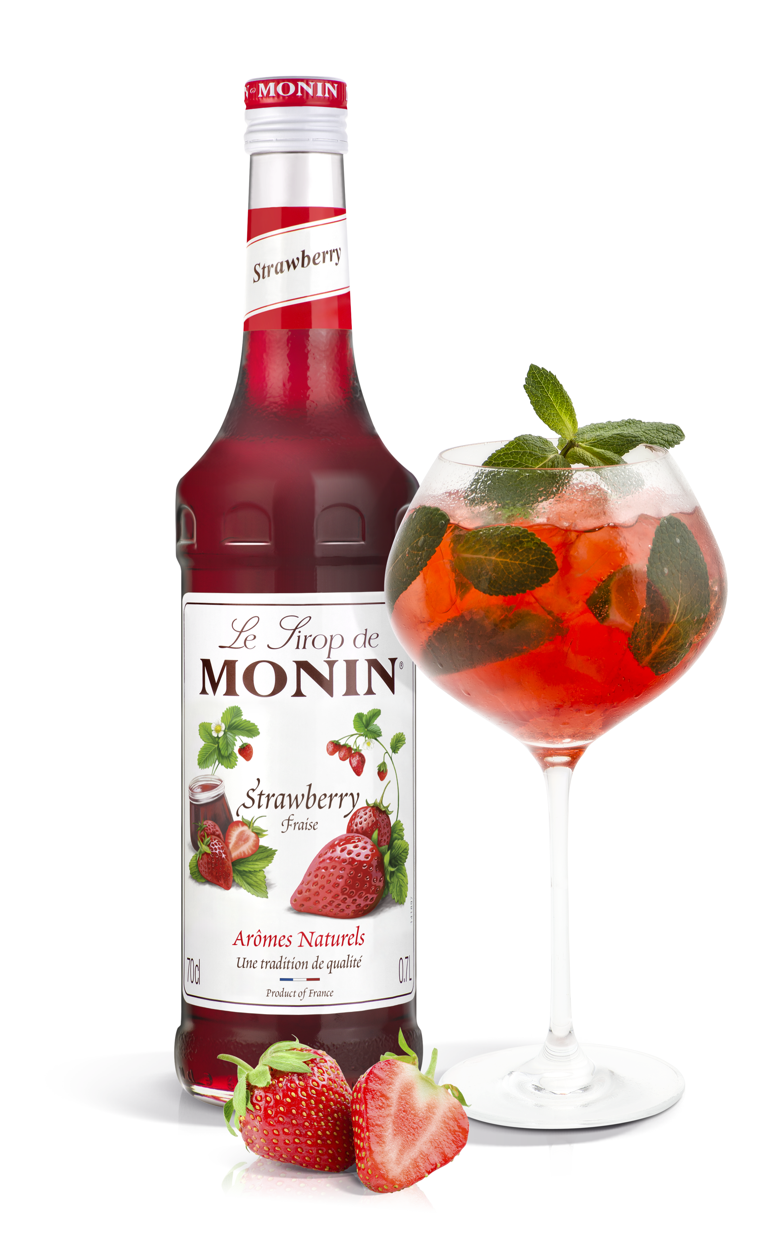 Le Sirop de MONIN Strawberry