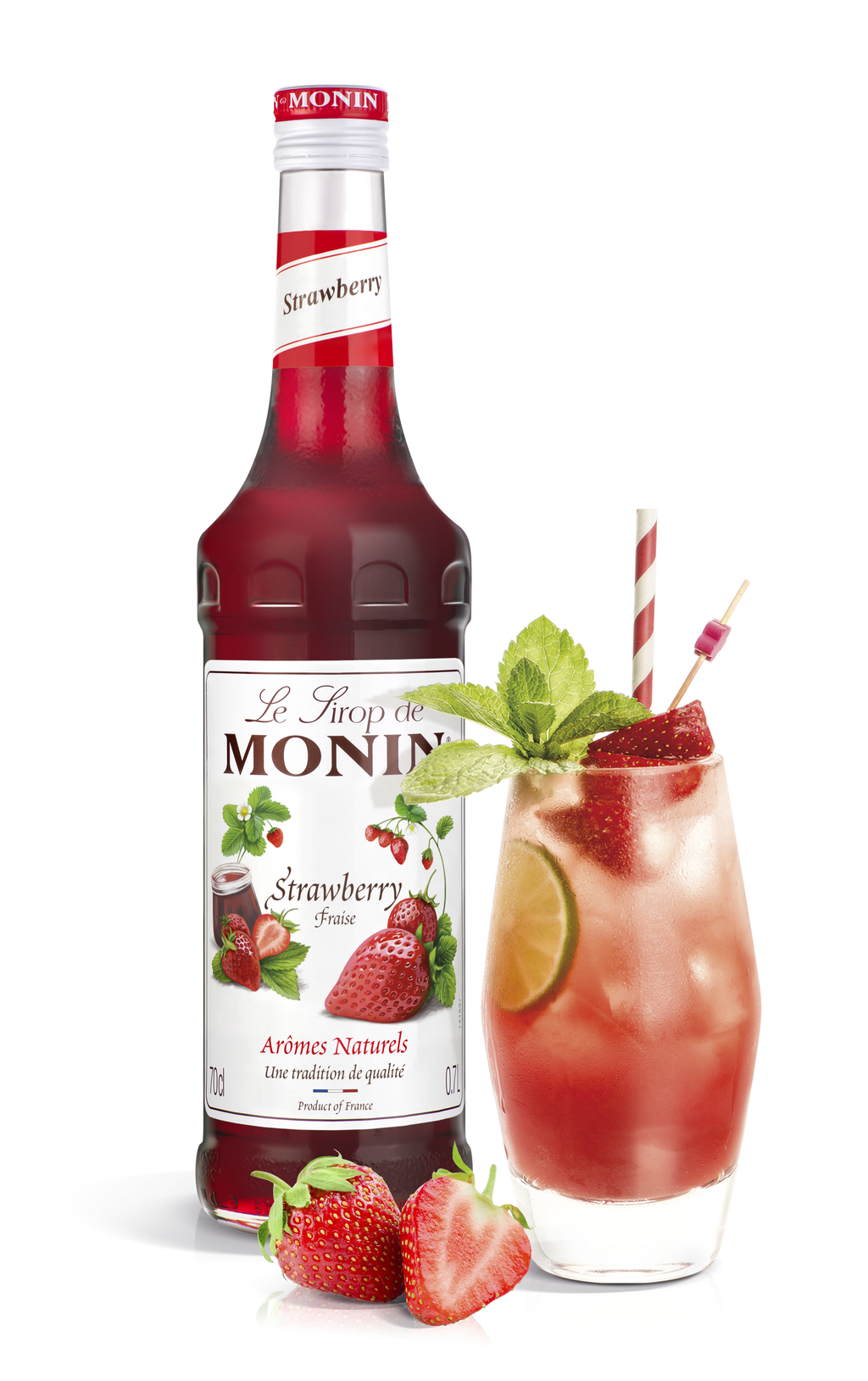 Le Sirop de MONIN Strawberry