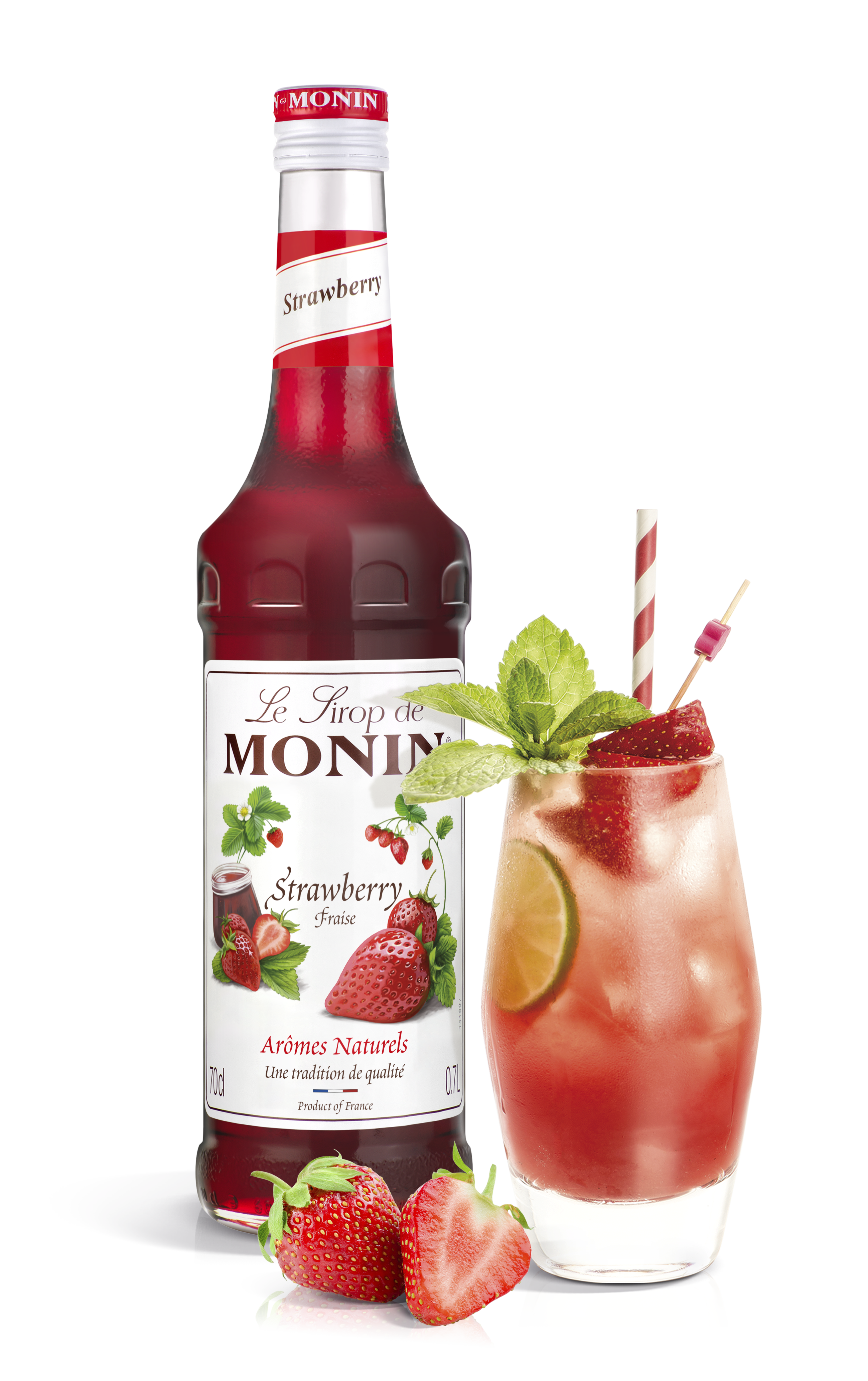 Le Sirop de MONIN Strawberry