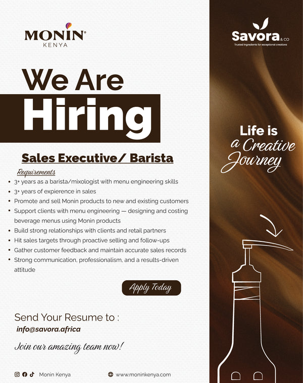 Sales executive Barista